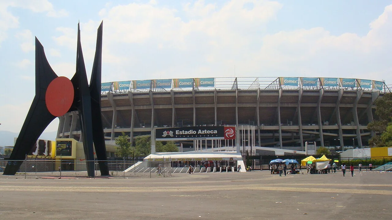 Archival view inside Estadio Azteca, Club América's home during Apertura 2022