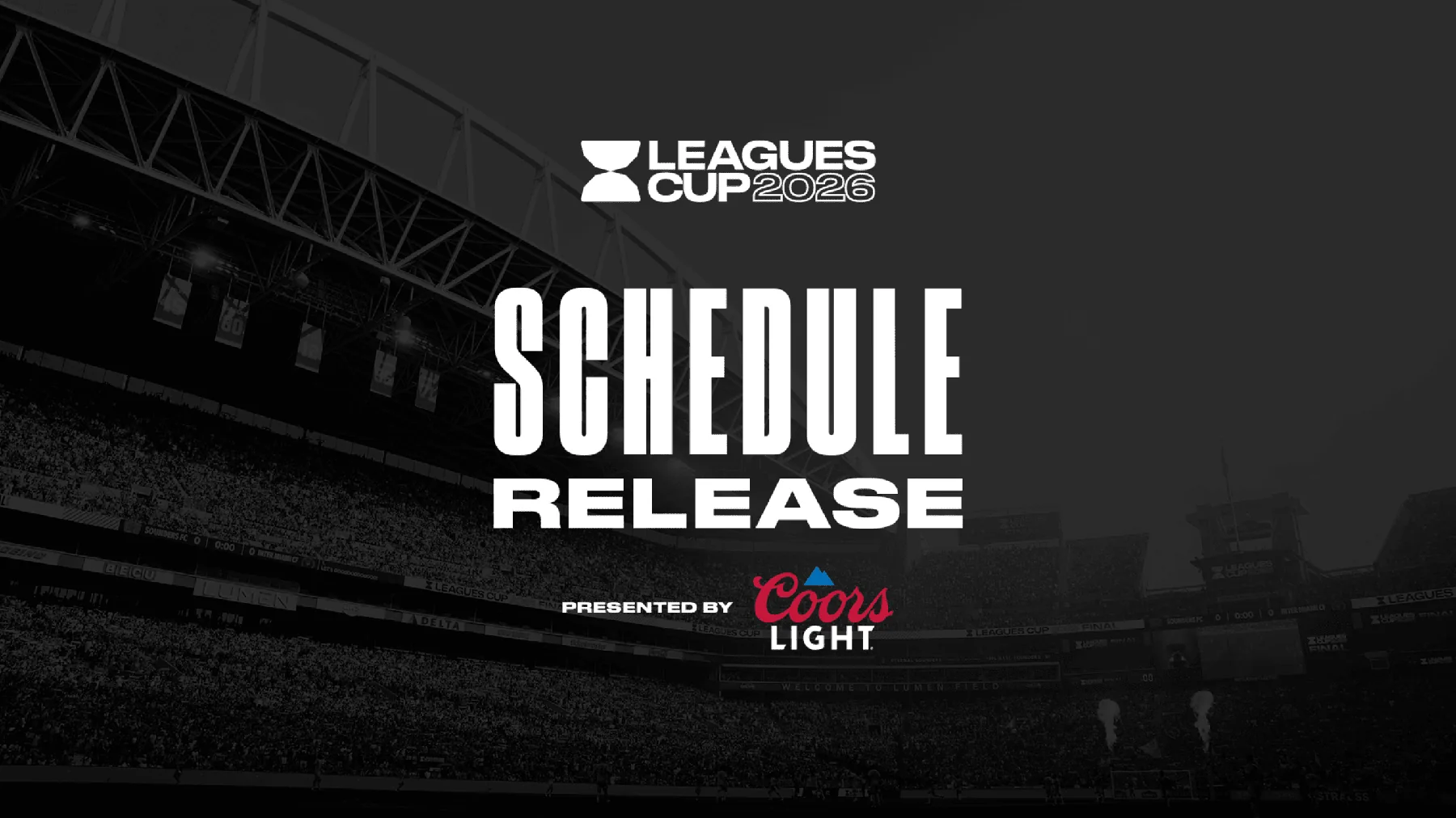Leagues Cup 2026 players and tournament branding during the Apertura schedule break
